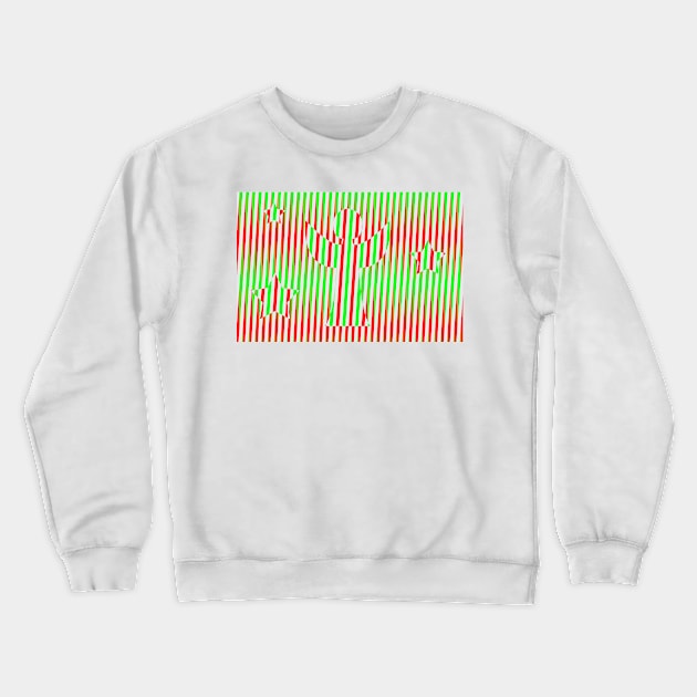 Christmas postcard Crewneck Sweatshirt by Robertilustrado